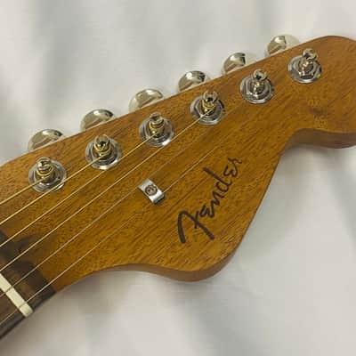 Fender Highway Series Dreadnought Rosewood Fingerboard Natural Electric Acoustic Guitar image 8