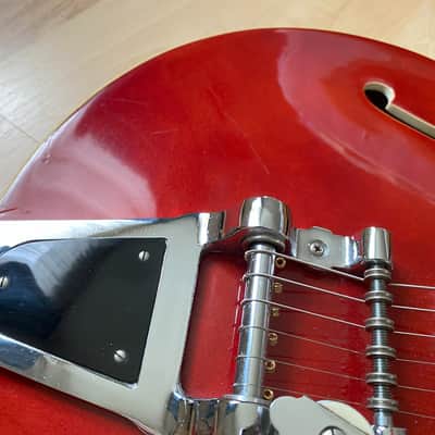 Rare early 70‘s Framus Caravelle 5/117 in cherry finish image 10