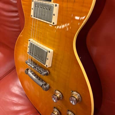 2002 Epiphone Elitist Les Paul Standard (Japanese Export) Honeyburst image 5