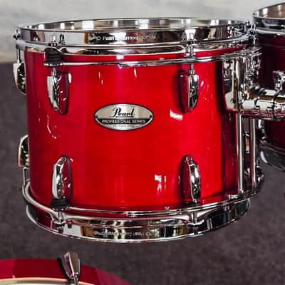 Used Pearl Professional Maple 5pc Drum Set Sequoia Red - Very Good image 4