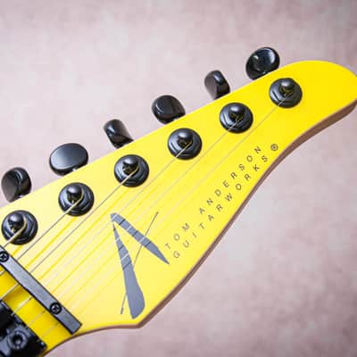 TOM ANDERSON USA Guitar Works Icon Classic "Corvette Yellow + Maple" (2024) image 13