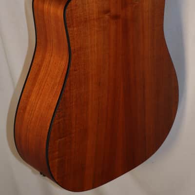 Maton Solid Road Series SRS70C Natural Satin Finish Dreadnought Cutaway Acoustic Electric with case NEW image 14
