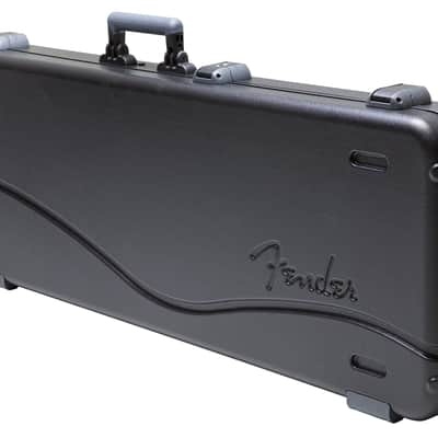 Fender Deluxe Molded ABS Jaguar/Jazzmaster Guitar Case Black image 1