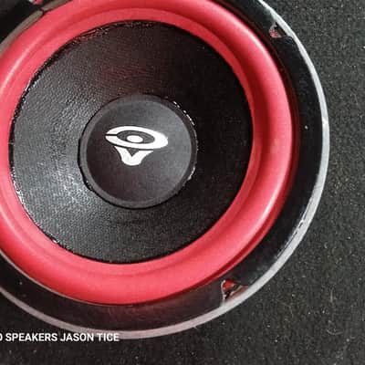 CERWIN VEGA 8" WOOFER 81W4 PERFECT/ FRESH SURROUND/CAP DONE CORRECTLY AT PMR image 1