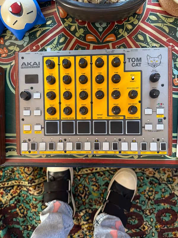Akai Tom Cat Analog Drum Machine 2015 - Present - Yellow image 1