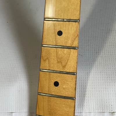 1990 Fender USA American Standard Stratocaster Guitar Neck 22 Fret Maple Board image 8