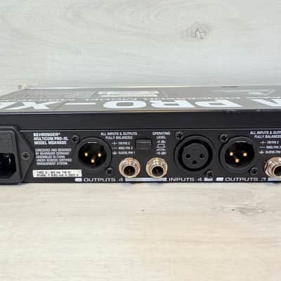 Behringer Multicom Pro-XL MDX4600 Quad Channel Compressor Limiter Gate Dynamics Processor 2006 image 11