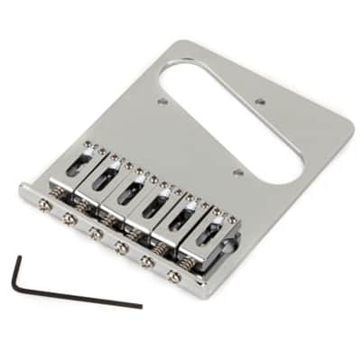 Fender Standard Series Telecaster Bridge Assembly Chrome image 2