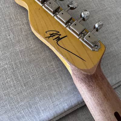 Nash T-63 2HB - Butterscotch Blonde Blackguard - Lollar Imperials - 2024 - Relic Tele image 16