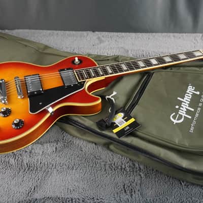 Aria Pro II Custom Single Cut Electric Guitar Cherry Sunburst MIJ image 20
