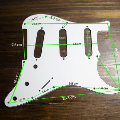 Carmedon Electronics Strat Pickguard  2020 Space 6 image 2