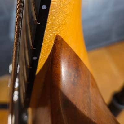 Carvin LB76 6-String Left-Handed Bass Koa & Maple w/ OHSC image 11