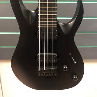 Solar A2.7C Carbon Black Matte 2020 7 String Electric Guitar image 3