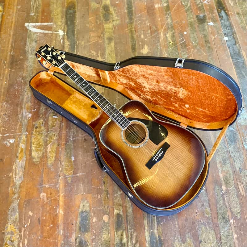 Yamaha FG-465 Sunburst original vintage deluxe | Reverb