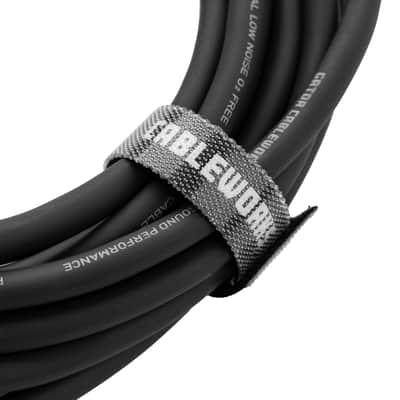 CableWorks By Gator Cases Backline Series 50-foot TRS ¼” Male to Male Balanced Patch Cable (GCWB-BPC-50) image 2