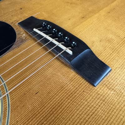 1974 K. Yairi YW-500P Dreadnought Solid Spruce 3 Piece Rosewood Back image 15