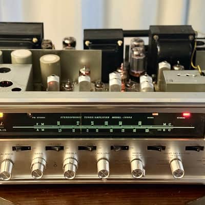 🎶✨ Sansui 1000A Tube AM/FM Stereo Receiver — Serviced & Cleaned by Cove Electronics, Fully Tested Working, w/ Original Tube Cage (7591 Output) image 10