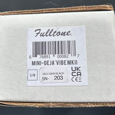 Fulltone CS-MDV MkII Custom Shop Mini Deja Vibe MkII 2010s - Silver image 4