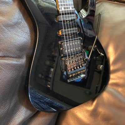 Kramer ProAxe Pro Axe Deluxe 1990 Metallic Black image 5