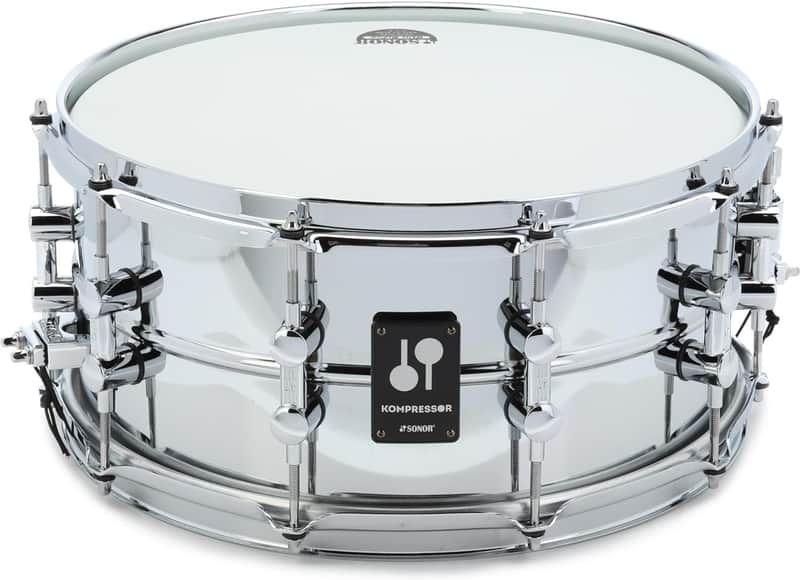 Sonor Kompressor Series Steel Snare Drum - 6.5x14" (KS-1465-SDS) image 1