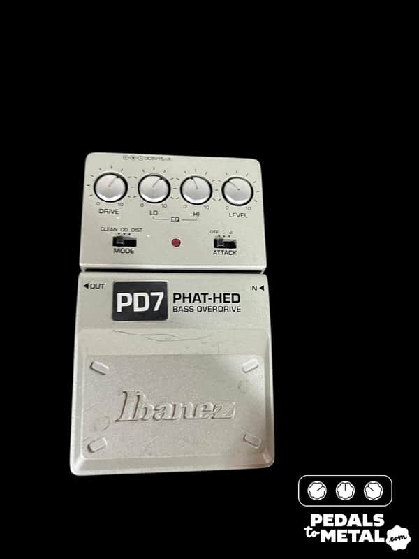 Ibanez PD7 PHAT-HEAD ベースオーバードライブ Ibanez PD7 Phat-Hed