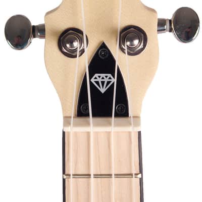 Gold Tone LGLT-D Light Up Little Gem Diamond (Clear) Concert Banjo Ukulele with Gig Bag image 3