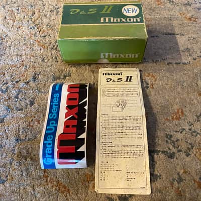 Maxon D&S II Distortion & Sustainer 2 MADE IN JAPAN Near MINT 1979 image 8