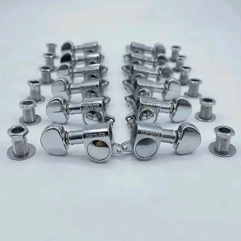 Grover Grover 12 String Guitar Tuning Pegs Machine Heads 6R+6L…