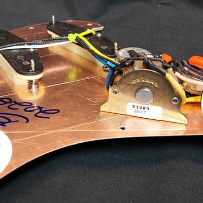 Rock'n R Guitars Loaded SSS for Strat Pickguard W/GM Premium Texas PUPS & Mods 2026 Cream image 7