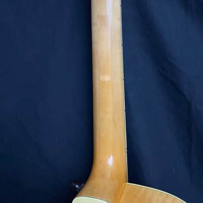 Eastman AR805CE Archtop Guitar, Natural image 8