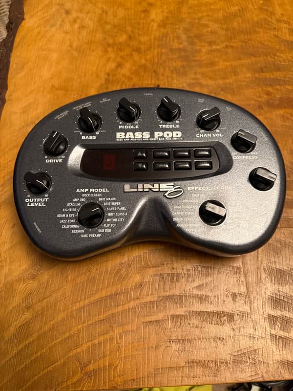 Line 6 Bass POD Multi-Effect and Amp Modeler | Reverb