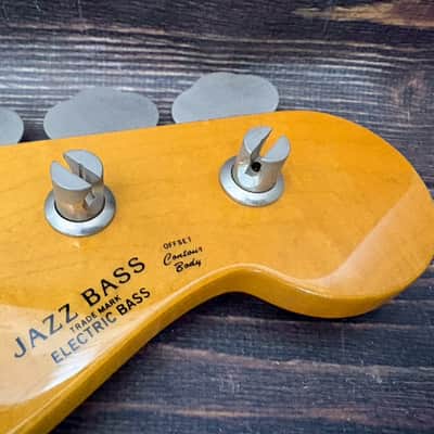 1997-99 Fender Japan JB62 Jazz Bass Neck Made in Japan image 3
