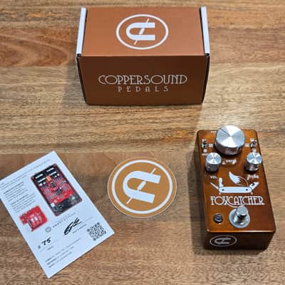 Coppersound Pedals Foxcatcher V2 Multi-Mode Overdrive 2026 - Copper image 1