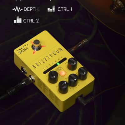 FLAMMA FS05 Multi Modulation Pedal Electric Guitar Stereo Effects Pedal with 7 Storable Slots 11 Modulation Effects True Bypass image 4