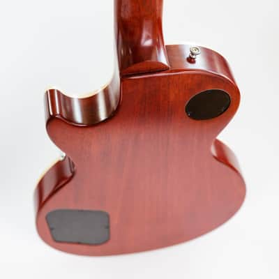 Gibson Les Paul Traditional Pro V Satin Mahogany Top 2020 - Satin Wine Red image 10