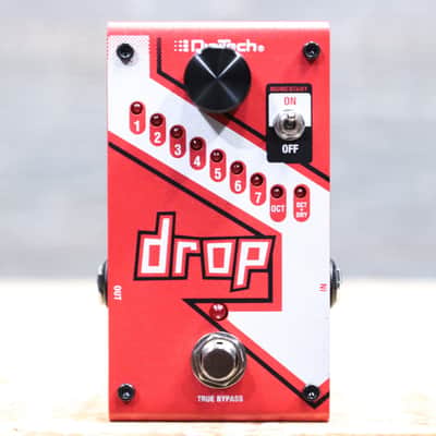 DigiTech Drop Compact Polyphonic Drop Tune Pitch-Shifter Effect Pedal w/Adapter image 1