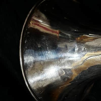 E-Benge Los Angeles MLP 3 bell Silver Trumpet w Case image 16