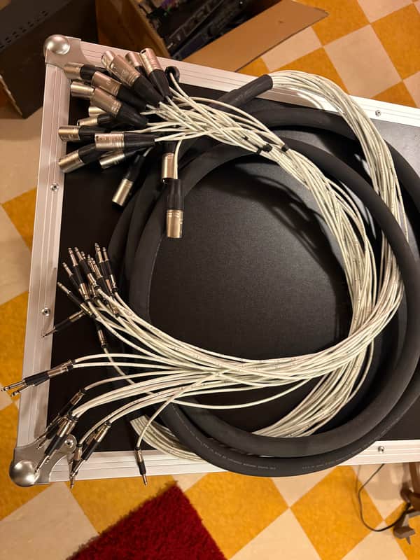 RapcoHorizon TT to XLR Male snake 15’ image 1