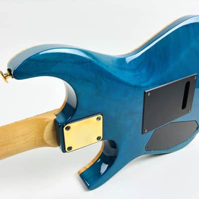 Zion Custom Z-Series style superstrat. 'Irish eyes are smilin.' 2002 image 6