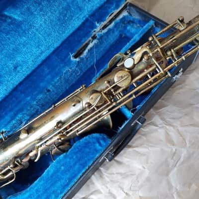 Vintage Antique York Alto Saxophone, USA 1930, Good Condition image 14