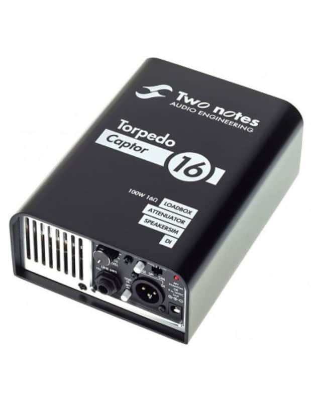 Torpedo Captor 16 Ohms - Loadbox, attenuatore e simulatore di cassa analogico Two Notes image 1