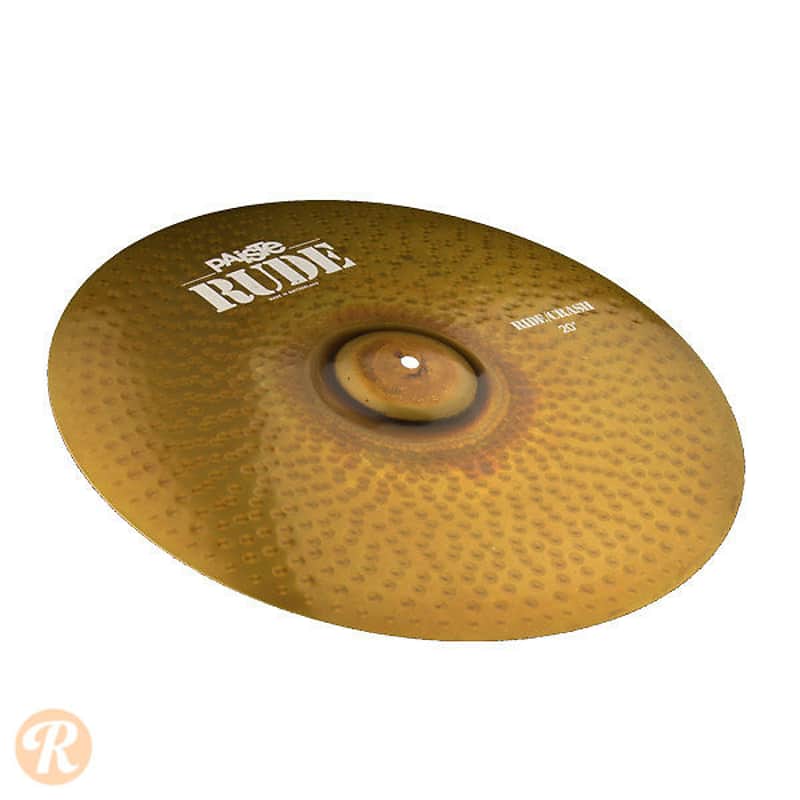 Paiste 20" RUDE Ride / Crash Cymbal image 1