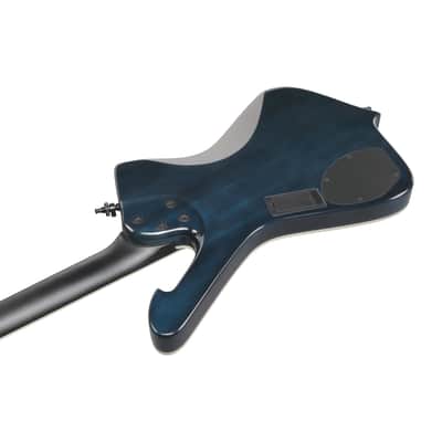 Ibanez Iceman Bass ICB720FM-CBS Cosmic Blue Starburst - 4-String Electric Bass image 6
