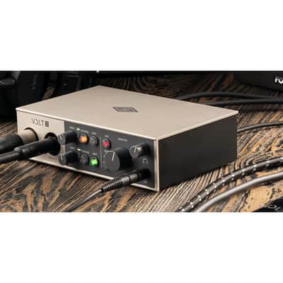 Universal Audio VOLT-2 All-Metal USB Audio Interface with Mic, Line, and Instrument Inputs for Mac, PC, IPad, and IPhone image 3