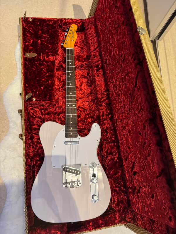 Fender Jimmy Page Mirror Telecaster 1959 - White Blonde Lacqueur Finish