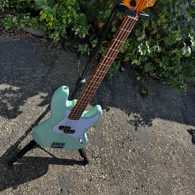 Custom Mark Hoppus Bass Body Allan Corona – Surf Green, Ash, Loaded with Seymour Duncan Pickups image 6