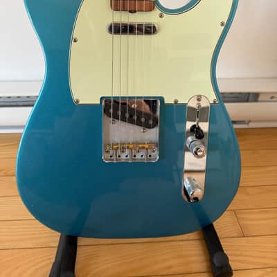 Fender Vintera '60s Telecaster Modified with Pau Ferro Fretboard 2019 - 2023 - Lake Placid Blue image 1