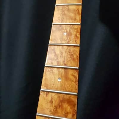 Master Grade Roasted Birdseye maple one piece Strat neck image 7