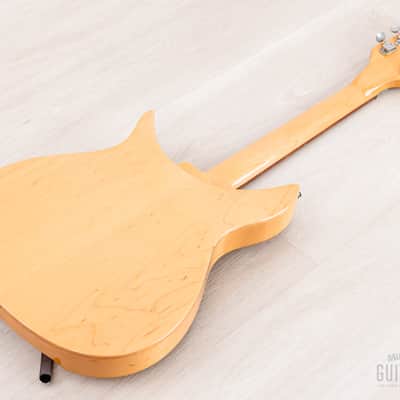 1992 Rickenbacker 325V59 Capri Mapleglo Vintage Reissue John Lennon, Near-Mint w/ Case image 14