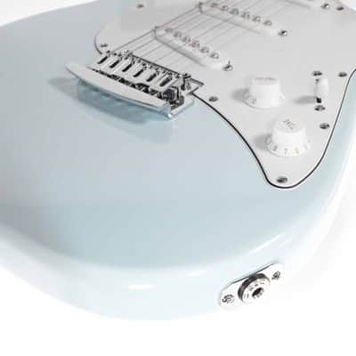 Cutlass SSS Electric Guitar - Daphne Blue image 9